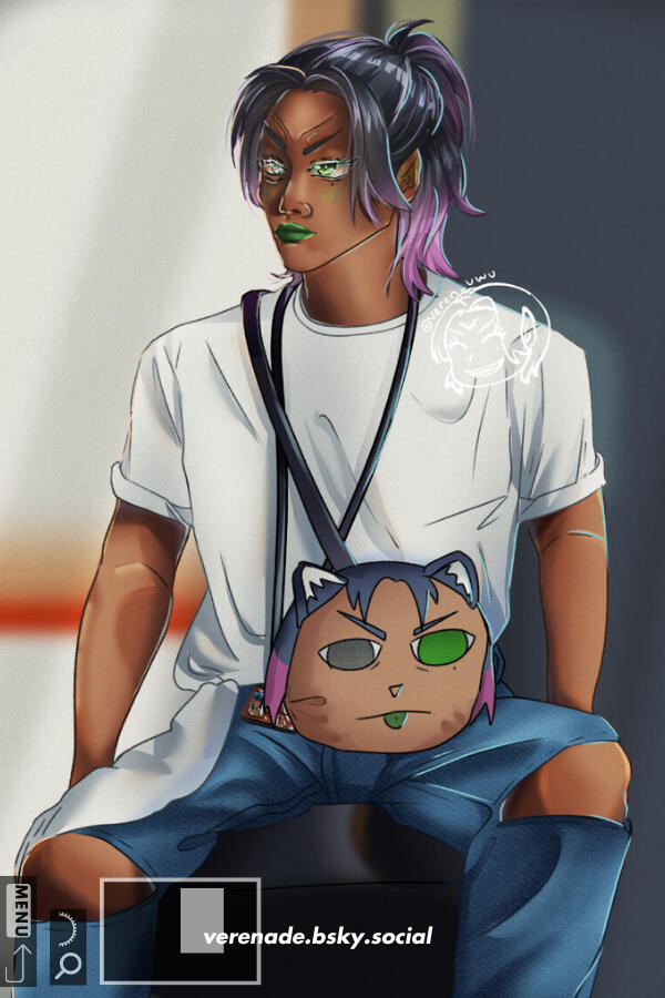 Full body, one character